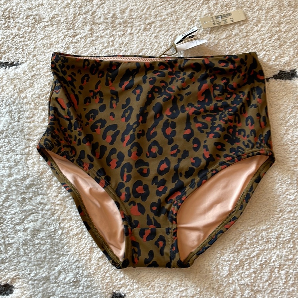 Madewell hi rise swim bottoms bnwt